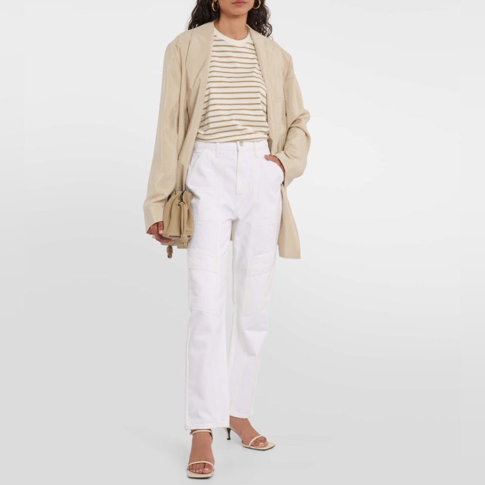 AGOLDE
Cooper high-rise denim cargo pants